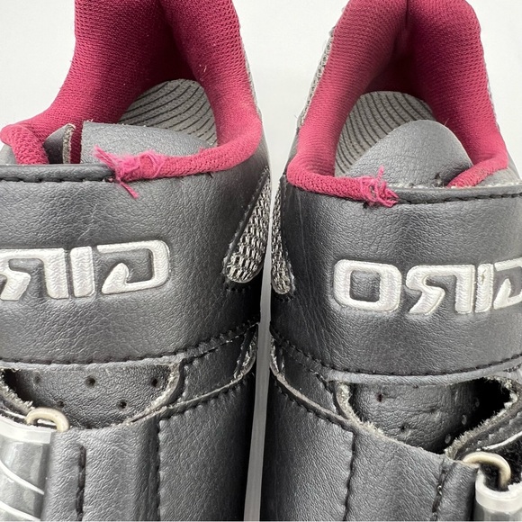 Giro Solara Road Shoe - Womens - Gunmetal-Berry Gunmetal - - Picture 7 of 13